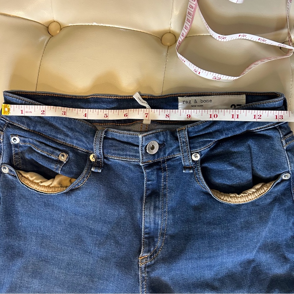 Rag and Bone Cait mid rise ankle skinny - Picture 7 of 10